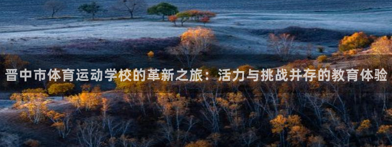 JJB竞技宝官网下载平台注册流程图：晋中市体育运动学校的革新